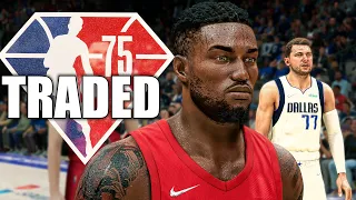 LVP & ZP3 TRADED! INSANE REVENGE GAME! BROKE LUKA ANKLES & DUNKED ON LUKA - NBA 2K22 MyNBA #8