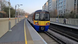 London Overground 378206 Departing West Brompton