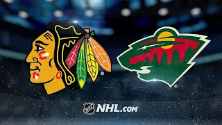 Crawford, Blackhawks blank Wild, 2-0