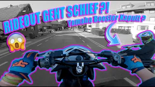 Rideout mit den Jungs ! // Wheelies // Yamaha Booster Kaputt ? // Aerox 70ccm Vlog