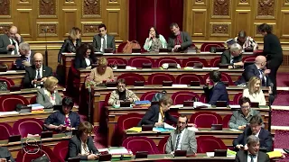 French Senate votes for Macron's pension plan