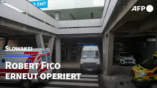 Fico erneut operiert - Zustand "weiterhin sehr ernst" | AFP