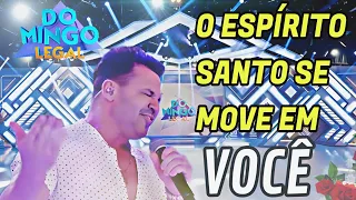 Eduardo Costa cantando música gospel, E emociona a todos ♡