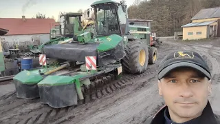 SieczKosiara 9m Oryginał John Deere ...kupiłem i nie działa 🤷‍♂️ & Turbo z beczkowozu 🤔