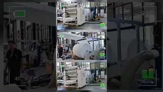 Fully automatic 6 lines facial tissue making machine