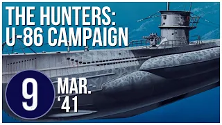 The Hunters Campaign / Playthrough - GMT Games - Wargame - U-boat Solitaire Patrol 9