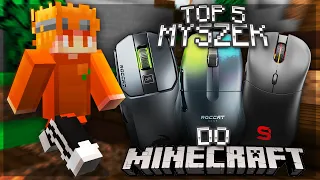 TOP 5 NAJLEPSZYCH NOWYCH MYSZEK DO MINECRAFT (DRAG CLICK, BUTTERFLY, JITTER)