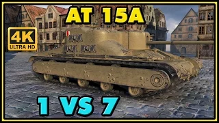 World of Tanks | AT 15A - 10 Kills - 4K Damage - 1 VS 7