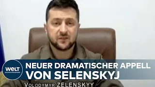 WOLODYMYR SELENSKYJ: "Sie hören nicht auf zu töten!" Der neue dramatische Appell des Präsidenten