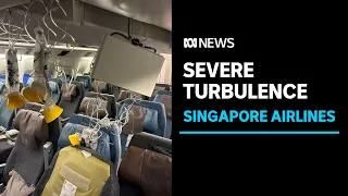 Severe turbulence on Sinagpore airlines flight leaves dozens injured | ABC News