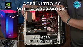 Acer Nitro 50 GTX1650 Lets upgrade the GPU is a RTX 4070 really worth it? #howto #nvidia