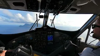 New 2023 Crazy airplane landing at Saba International Airport shortest commercial runway