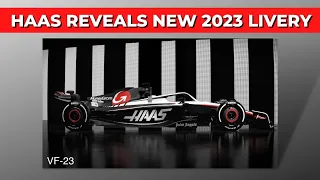 The new Haas VF-23 livery