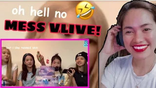 BLACKPINK being a mess on vlive  #blackpink(REACTION) | MISS A CHANNEL