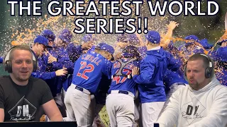 British Guys Watch the Biggest Curse Ending Moment in MLB / Baseball History! (REACTION)