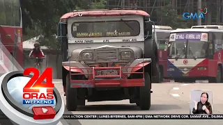 P1 provisional fare hike sa jeepney, epektibo na ngayong araw | 24 Oras Weekend