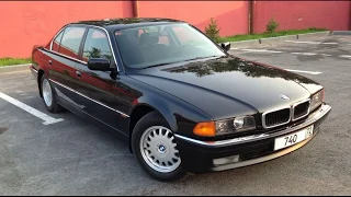 Капсула времени! BMW 740iL E38 1996-го года с пробегом 2000 км!