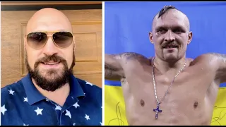 'I WILL DESTROY YOU B*TCH' -TYSON FURY RIPS INTO OLEKSANDR USYK, SAYS 'FIND YOUR BALLS, COME SEE ME'