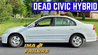 I BOUGHT A CHEAP Honda Civic HYBRID With A DEAD BATTERY