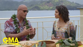 Dwayne Johnson shares his favorite part in the making of 'Hobbs and Shaw' l GMA