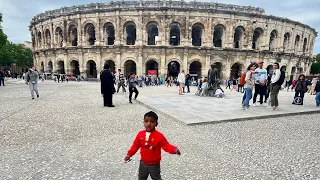 Roman festival at Nimes #ancienthistory #romanfestival #nimes #france