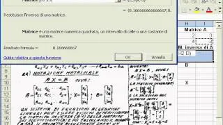 Determinazione delle soluzioni di un sistemi di equazioni con excel