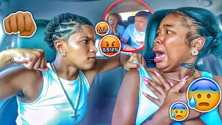 ABUSIVE GIRLFRIEND PRANK IN FRONT OF COMPANY * GETS REAL *