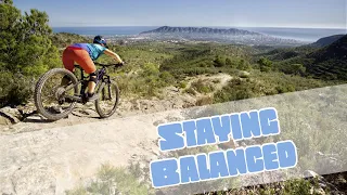 Mtn Bike FUNdamentals: Staying BALANCED vs. Staying CENTERED vs. Shifting your weight BACK