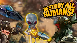 Про что там был Destroy all humans!