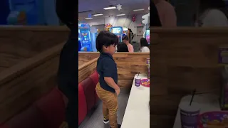 Dad and Son FIGHT over PIZZA, Mom settles it 😱 #shorts