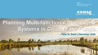 Planning Multi-functional Blue Green Systems in Cities of the Future (December 2020 Seminar)