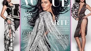 Adriana Lima Lights Up Vogue Mexico’s July 2015 Cover