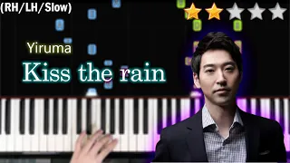 Kiss the rain - Yiruma | EASY Piano Tutorial