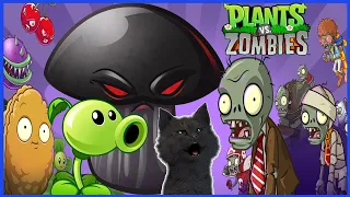Супер Кот и Растения против зомби #6 🐱 Plants vs Zombies