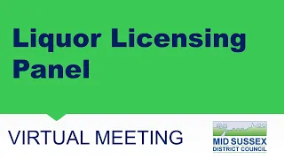 Liquor Licensing Committee - 1 July 2022