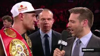 Sergey Kovalev Post-Fight with Max Kellerman and Adonis Stevenson (HBO Boxing)