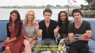 Entrevista do elenco de The Vampire  Diaries/Legendado