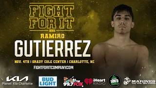 FIGHT FOR IT XVII: Tyler Kirkpatrick v Ramiro Gutierrez