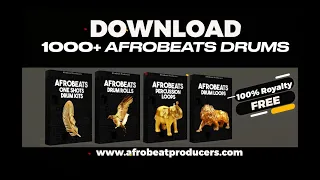 100% Royalty Free Download Afrobeat Drum and Percussion Bundle Sample Pack 1000+ Sounds