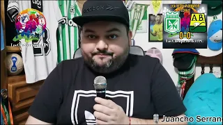 FÚTBOL COLOMBIANO: ATLÉTICO NACIONAL 0-0 ATLÉTICO BUCARAMANGA. Fecha 11 Liga BetPlay 🇨🇴 ⚽️ 🎙