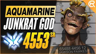 BEST OF AQUAMARINE - THE JUNKRAT GOD | Overwatch Aquamarine Junkrat Montage