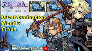 Dissidia Final Fantasy: Opera Omnia BURST EVALUATION CLOUD & FIRION