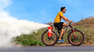 Rocket Powered Cycle - Amazing