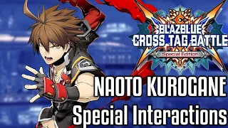 BlazBlue: Cross Tag Battle - Naoto Kurogane's Special Interactions