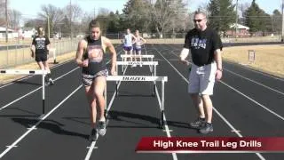 Hurdle Drills - O'Neill High School, Nebraska