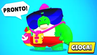 GIOCO CON IL NUOVO BRAWLER CROMATICO BUZZ!! Brawl Stars ITA