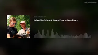 Robert Macfarlane & Johnny Flynn at Wandlebury