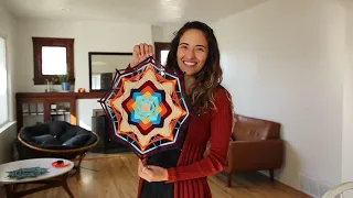 How I make Mandala Ojos de Dios (God's Eyes)