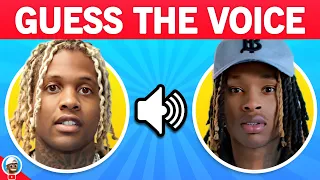 Guess The Rapper's Voice by their Song🎵| Most Popular Rappers Ever | 2023 Rap Quiz.