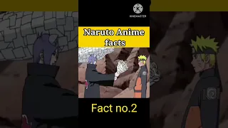 Facts About Naruto Anime | #naruto #shorts #narutoshippuden #itachi #madarauchiha